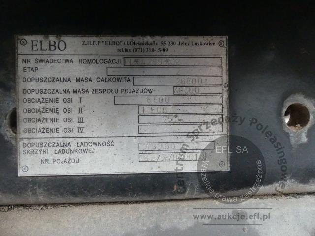 22 - Ciężarówka VOLVO / ELBO FH 420 6X2 2013r. "HAKOWIEC"