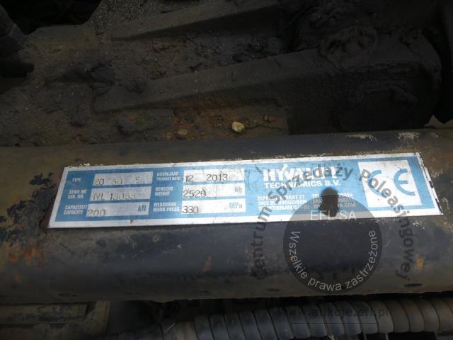 23 - Ciężarówka VOLVO / ELBO FH 420 6X2 2013r. "HAKOWIEC"