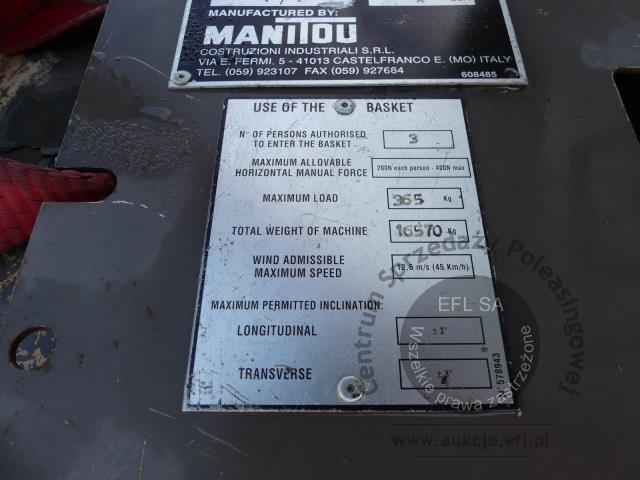6 - Ładowarka teleskopowa obrotowa MANITOU 2003r.