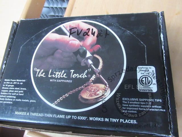 20 - Zestaw jubilerski do spawania, lutowania i nagrzewania