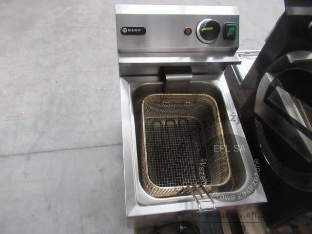 2 - Frytkownica HENDI  8L z kranem spustowym