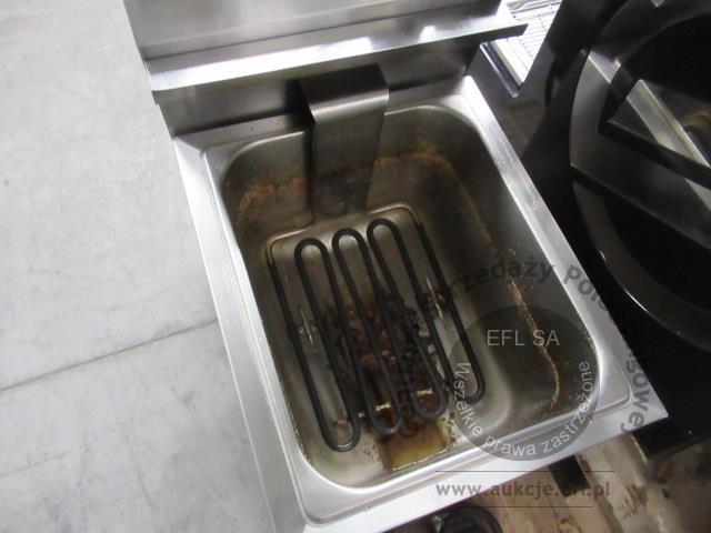 4 - Frytkownica HENDI  8L z kranem spustowym