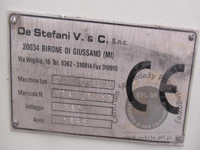 18 - Szlifierka De Stefani MVT 10000 1996r.