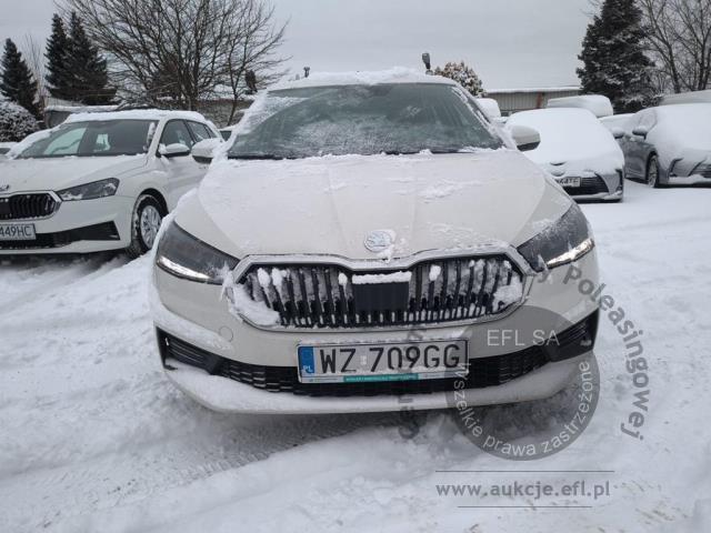 6 - Skoda  Fabia 1.0 Ambition 2023r. WZ709GG Pojazd znajduje się w firmie ARCTOS GROUP sp. z o.o. Al. Krakowska 7, 02-183 Warszawa