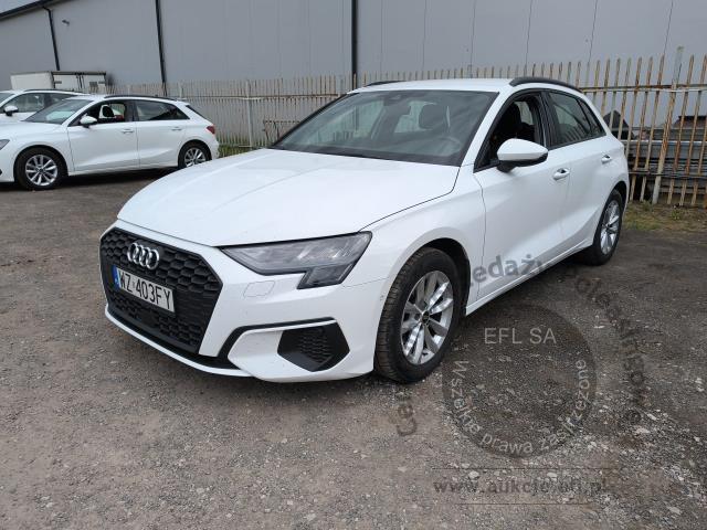 1 - AUDI A3 35 TFSI mHEV S tronic 2023r. WZ403FY Pojazd znajduje się w firmie ARCTOS GROUP sp. z o.o. Al. Krakowska 7, 02-183 Warszawa