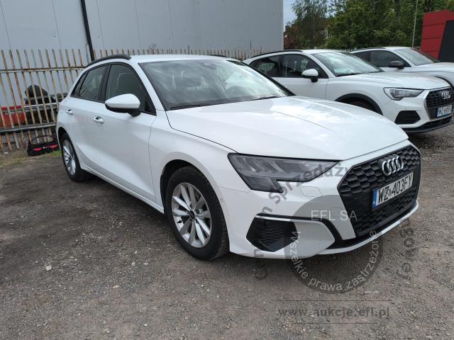 5 - AUDI A3 35 TFSI mHEV S tronic 2023r. WZ403FY Pojazd znajduje się w firmie ARCTOS GROUP sp. z o.o. Al. Krakowska 7, 02-183 Warszawa
