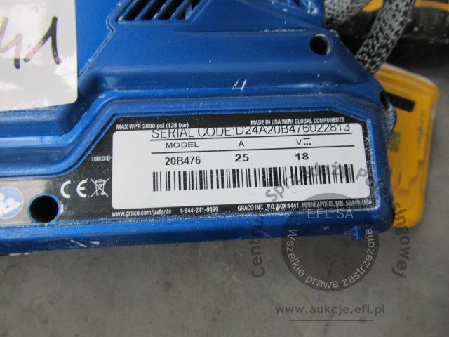 4 - Pistolet malarski Graco Ultra QuickShot Airles 20B