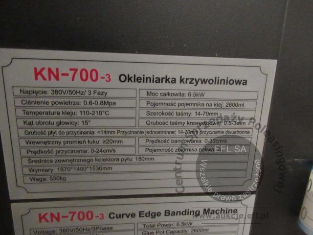 15 - Okleiniarka krzywoliniowa LAZZONI GROUP - KN 700-3