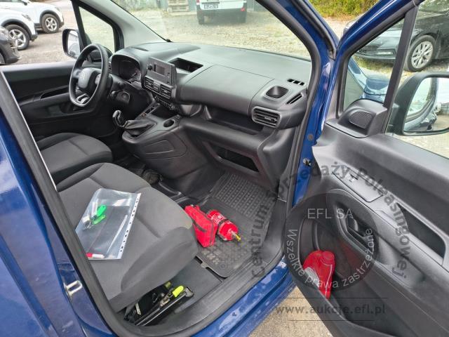 10 - Citroen Berlingo Van 1.5 BlueHDi M Clu 2021r. WW429SN UWAGA!! Pojazd znajduje się w firmie Arctos Sp. z o.o. Warszawa, Al. Krakowska 7, 02-183 Warszawa