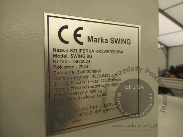 19 - Szlifierka krawędziowa MEBLAM SWIN 8G  2024r.