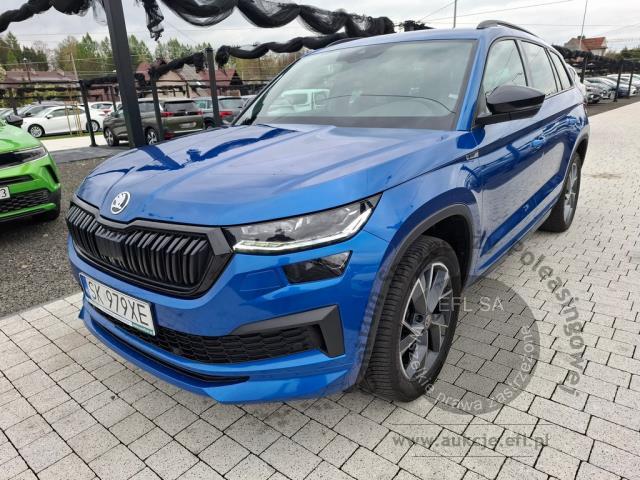1 - SKODA Kodiaq 1.5 TSI ACT 4x2 Sportli 2022r. SK979XE Pojazd znajduje się w firmie AACAR sp. z o.o. Kasztanowa 5, 32-400 Jawornik