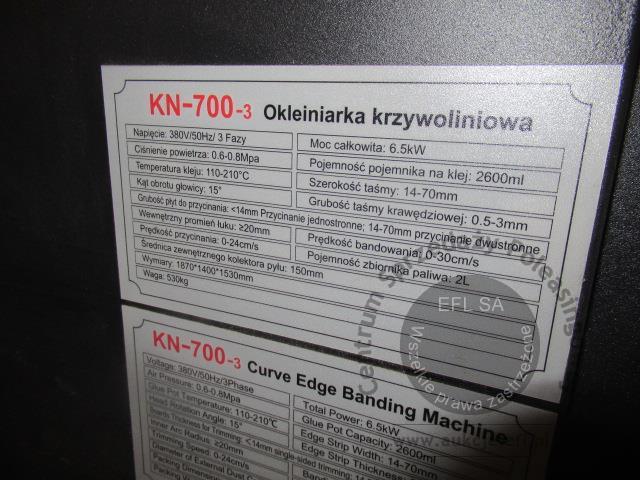 17 - Okleiniarka krzywoliniowa LAZZONI GROUP - KN 700-3