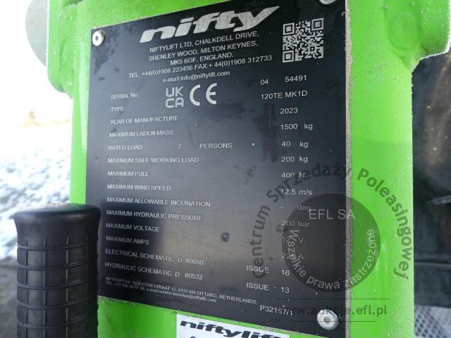 19 - Podnośnik NIFTYLIFT LIMITED 120TE MK1D 2023r.