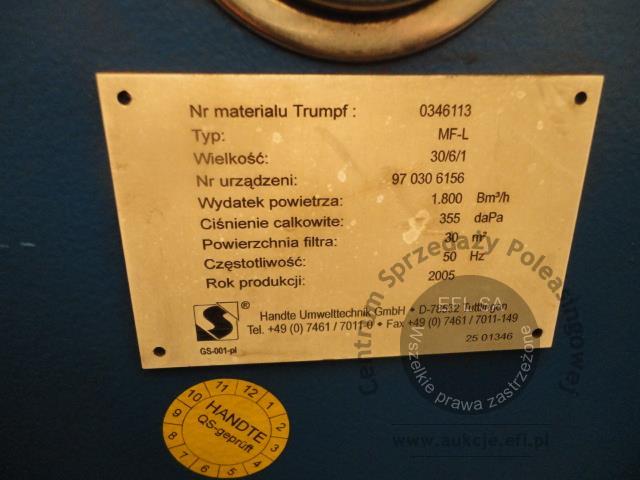 14 - Wycinarka laserowa Trumpf TC L3030   2005r.