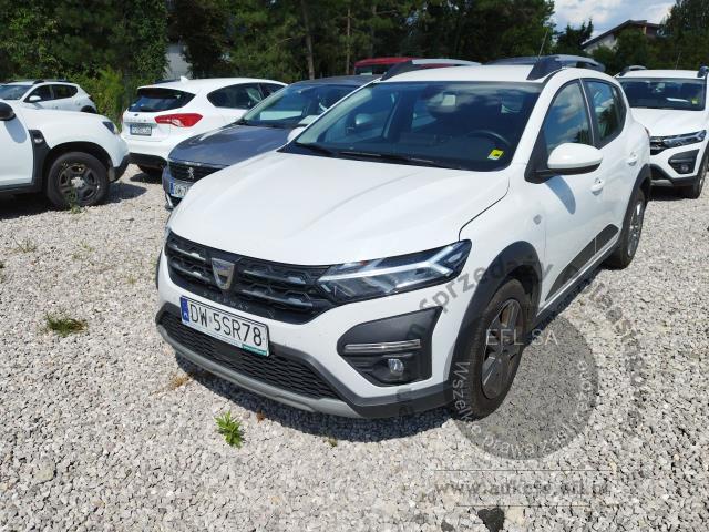 1 - Dacia Sandero Stepway 1.0 TCe Comfor 2022r. DW5SR78 UWAGA!! Pojazd znajduje się w lokalizacji: Janki, Al. Krakowska 52, 05-090 Janki