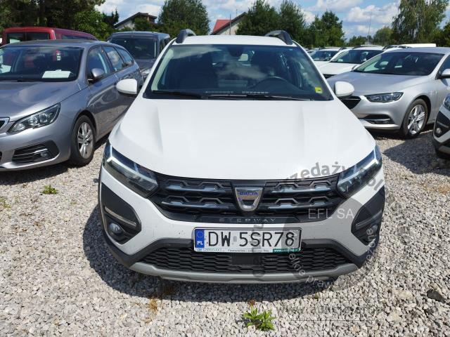 2 - Dacia Sandero Stepway 1.0 TCe Comfor 2022r. DW5SR78 UWAGA!! Pojazd znajduje się w lokalizacji: Janki, Al. Krakowska 52, 05-090 Janki