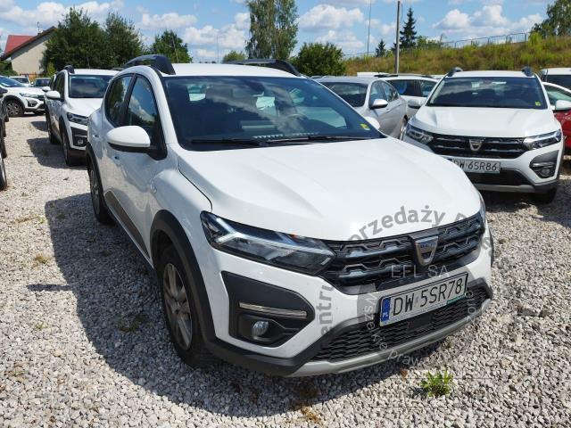 3 - Dacia Sandero Stepway 1.0 TCe Comfor 2022r. DW5SR78 UWAGA!! Pojazd znajduje się w lokalizacji: Janki, Al. Krakowska 52, 05-090 Janki