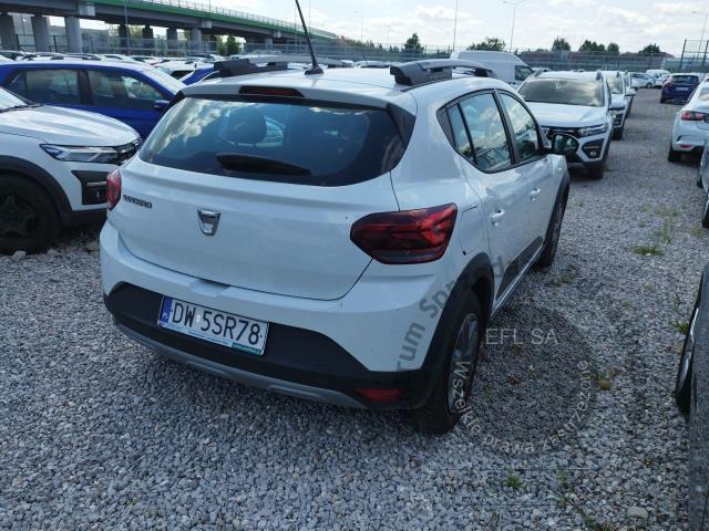 4 - Dacia Sandero Stepway 1.0 TCe Comfor 2022r. DW5SR78 UWAGA!! Pojazd znajduje się w lokalizacji: Janki, Al. Krakowska 52, 05-090 Janki