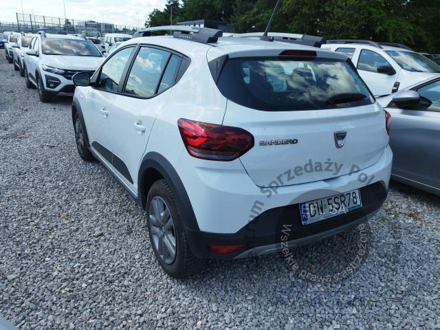 5 - Dacia Sandero Stepway 1.0 TCe Comfor 2022r. DW5SR78 UWAGA!! Pojazd znajduje się w lokalizacji: Janki, Al. Krakowska 52, 05-090 Janki