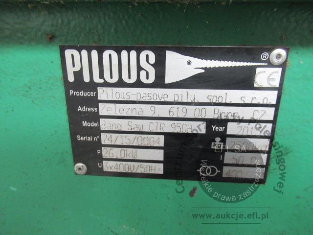 13 - Trak piła taśmowa PILOUS model CTR 950 H 2015r.