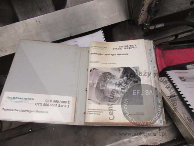 24 - Tokarka CNC GILDEMEISTER typ CTX-500 E 2000r.
