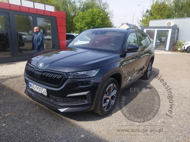 1 - Skoda Kodiaq 2.0 TDI 4x4 Sportline 2022r. WND9005A Pojazd znajduje się w firmie ARCTOS GROUP sp. z o.o. Al. Krakowska 7, 02-183 Warszawa