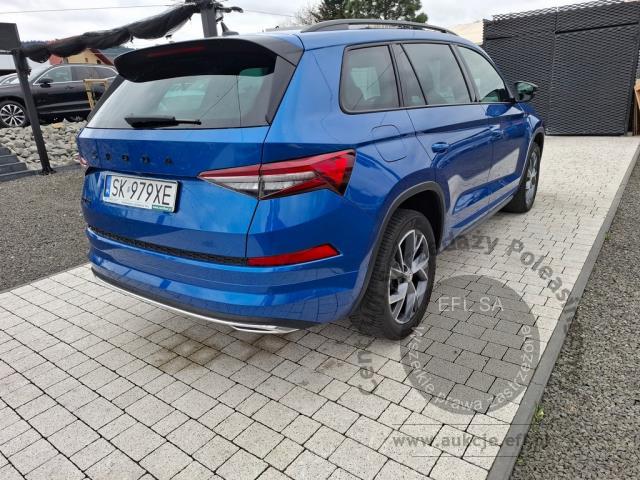 7 - SKODA Kodiaq 1.5 TSI ACT 4x2 Sportli 2022r. SK979XE Pojazd znajduje się w firmie AACAR sp. z o.o. Kasztanowa 5, 32-400 Jawornik