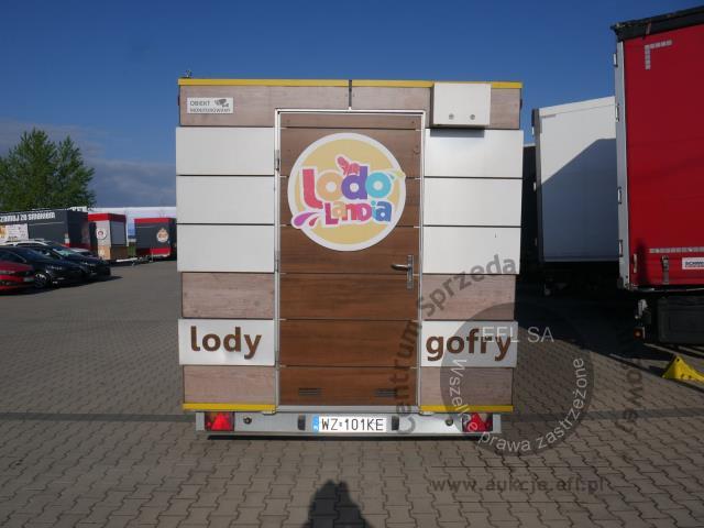 4 - Przyczepa gastronomiczna Niewiadów B3500 "LODY GOFRY"  2019r.