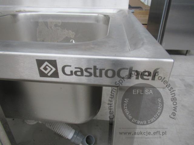 3 - Stół ze zlewem 2 komorowym  z szafką drzwi suwane