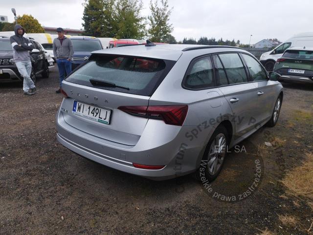 5 - Skoda Octavia 1.5 TSI ACT Ambition 2021r. WI149LJ UWAGA!! Pojazd znajduje się w firmie Arctos Sp. z o.o. Warszawa, Al. Krakowska 7, 02-183 Warszawa