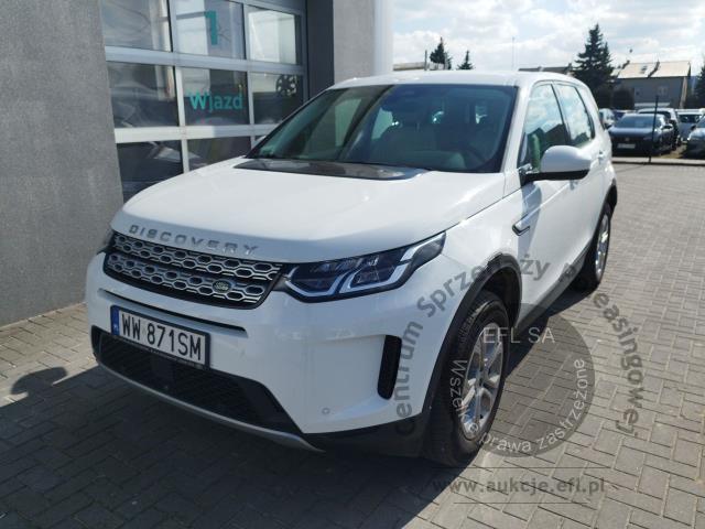 1 - Land Rover Discovery Sport 2.0 D180 S aut 2020r. WW871SM UWAGA!! Pojazd znajduje się w lokalizacji: Janki, Al. Krakowska 52, 05-090 Janki