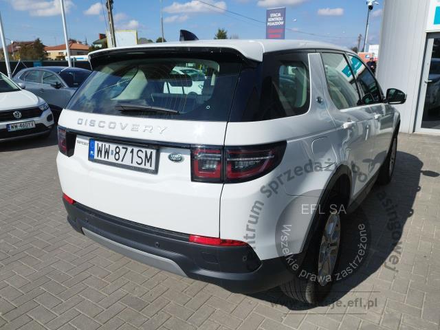 4 - Land Rover Discovery Sport 2.0 D180 S aut 2020r. WW871SM UWAGA!! Pojazd znajduje się w lokalizacji: Janki, Al. Krakowska 52, 05-090 Janki