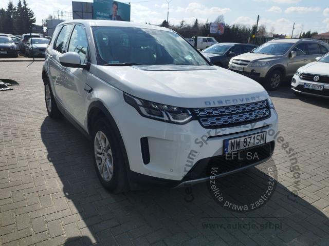 5 - Land Rover Discovery Sport 2.0 D180 S aut 2020r. WW871SM UWAGA!! Pojazd znajduje się w lokalizacji: Janki, Al. Krakowska 52, 05-090 Janki