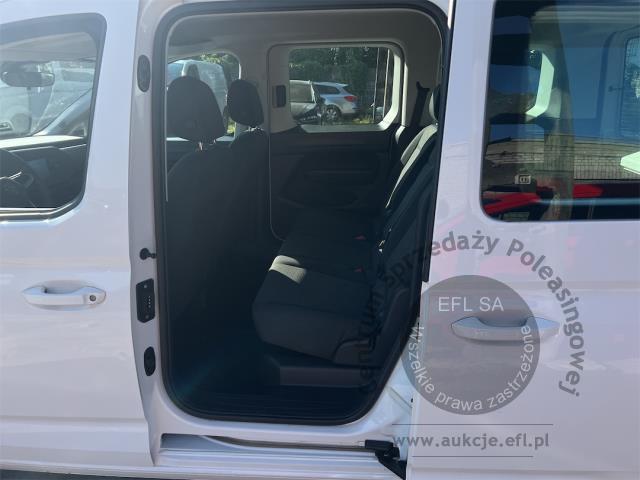 10 - Volkswagen Caddy 2.0 TDI 2022r. SK122XC Magnice
