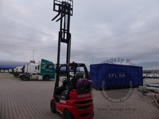 7 - Wózek widłowy Manitou MI15G 2017r.