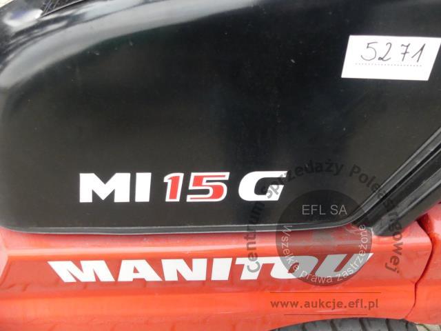 8 - Wózek widłowy Manitou MI15G 2017r.