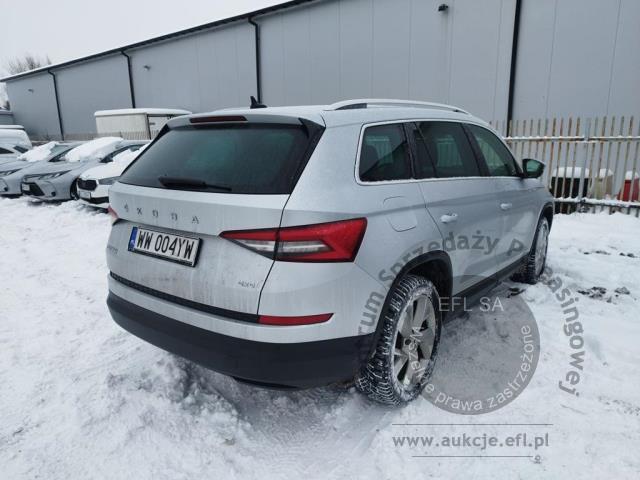 4 - Skoda Kodiaq 2.0 TDI 4x4 Style DSG 2019r. WW004YW UWAGA!! Pojazd znajduje się w firmie Arctos Sp. z o.o. Warszawa, Al. Krakowska 7, 02-183 Warszawa