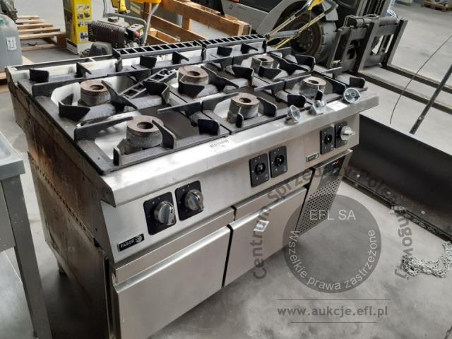 1 - Kuchnia gazowa FAGOR z podstawą chłodniczą FAGOR 2023r