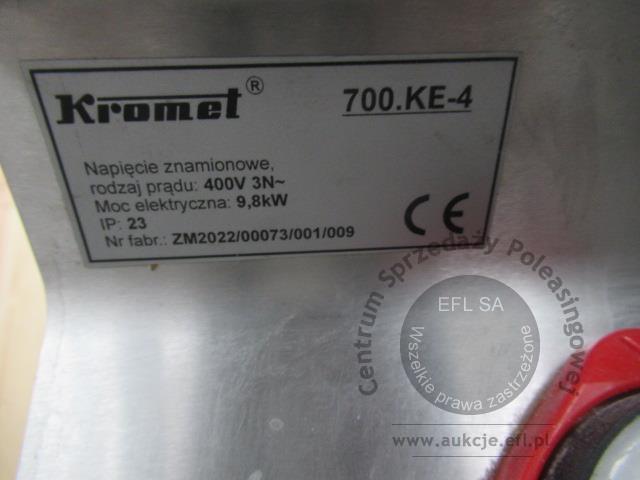5 - Kuchnia elektryczna 4 płytowa KROMET 700.KE-4 , Podstawa szafkowa S800 do kuchni