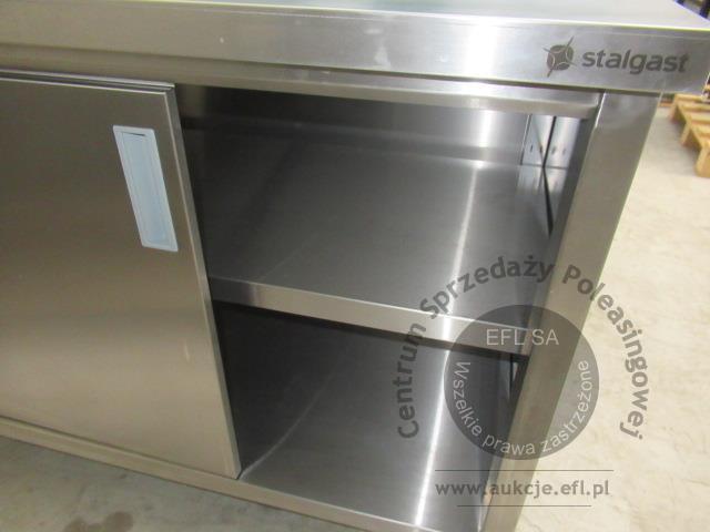 2 - Stół roboczy z szafką drzwi suwane 1200x700x850