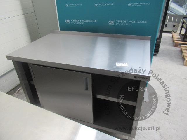 3 - Stół roboczy z szafką drzwi suwane 1200x700x850