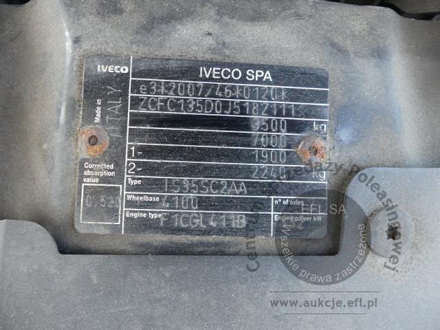 17 - IVECO 35S18 HI-MATIC FURGON 2017r.