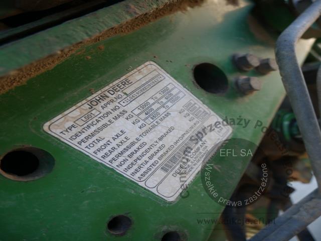 17 - EFL Finance ciągnik rolniczy JOHN DEERE 6190R 2015r.