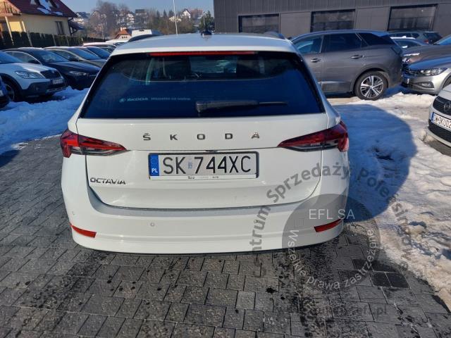 4 - Skoda Octavia 2.0 TDI Ambition DSG 2022r. SK744XC Pojazd znajduje się w firmie AACAR sp. z o.o. Jawornik 90, 32-400 Myślenice