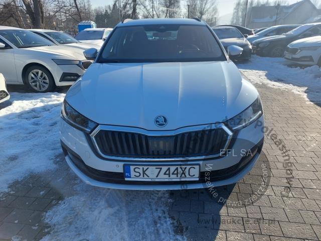8 - Skoda Octavia 2.0 TDI Ambition DSG 2022r. SK744XC Pojazd znajduje się w firmie AACAR sp. z o.o. Jawornik 90, 32-400 Myślenice