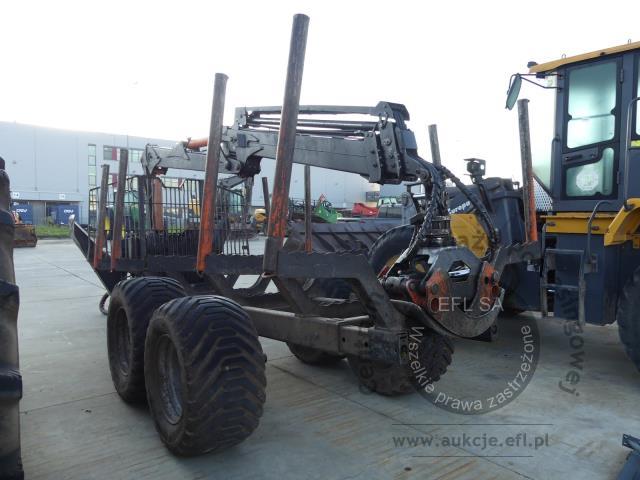 3 - Przyczepa samozaładowcza do transportu drewna LISAKO OU BMF 14T2PRO 2021r.