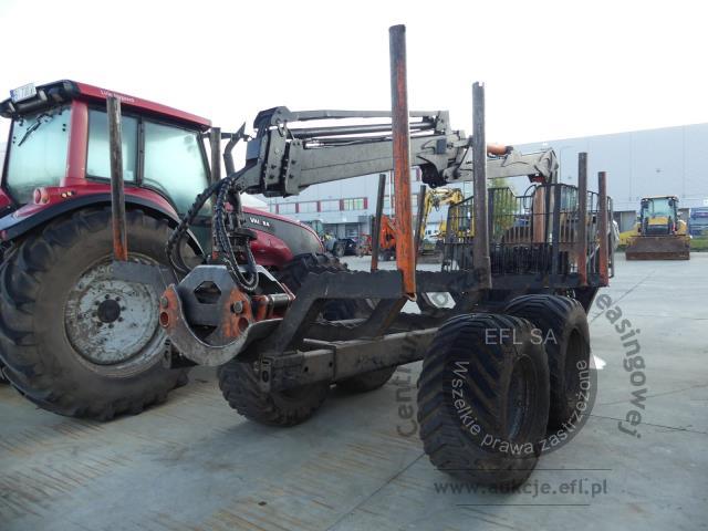 4 - Przyczepa samozaładowcza do transportu drewna LISAKO OU BMF 14T2PRO 2021r.