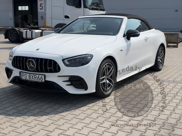1 - MERCEDES - BENZ E53 AMG TURBO 4 MATIC CABRIO 2021r.