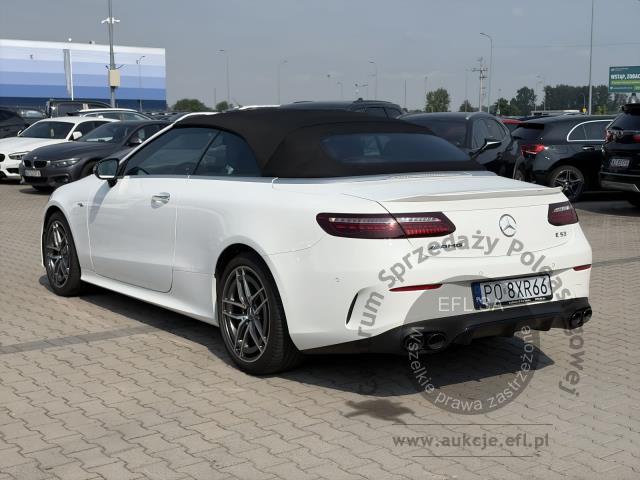 6 - MERCEDES - BENZ E53 AMG TURBO 4 MATIC CABRIO 2021r.