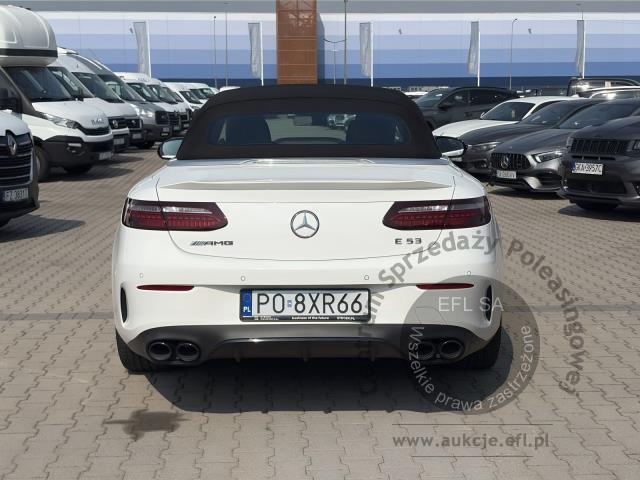 7 - MERCEDES - BENZ E53 AMG TURBO 4 MATIC CABRIO 2021r.